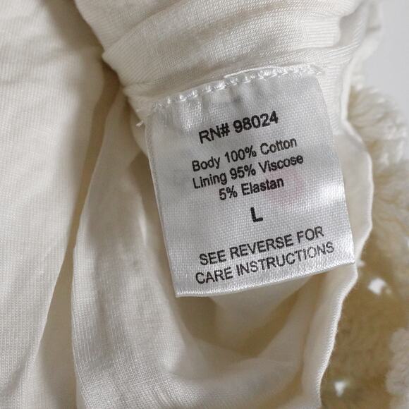 New Love the Label Tuckernuck Leighton Skirt Crochet Floral Large 2297-28 - Picture 10 of 16